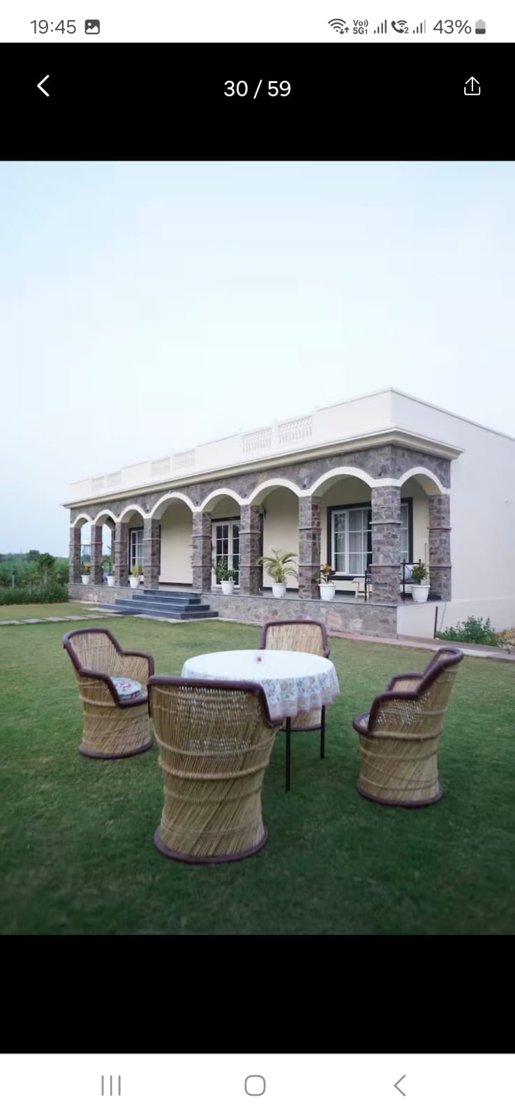 Kanha Mini Farm House site view official photograph