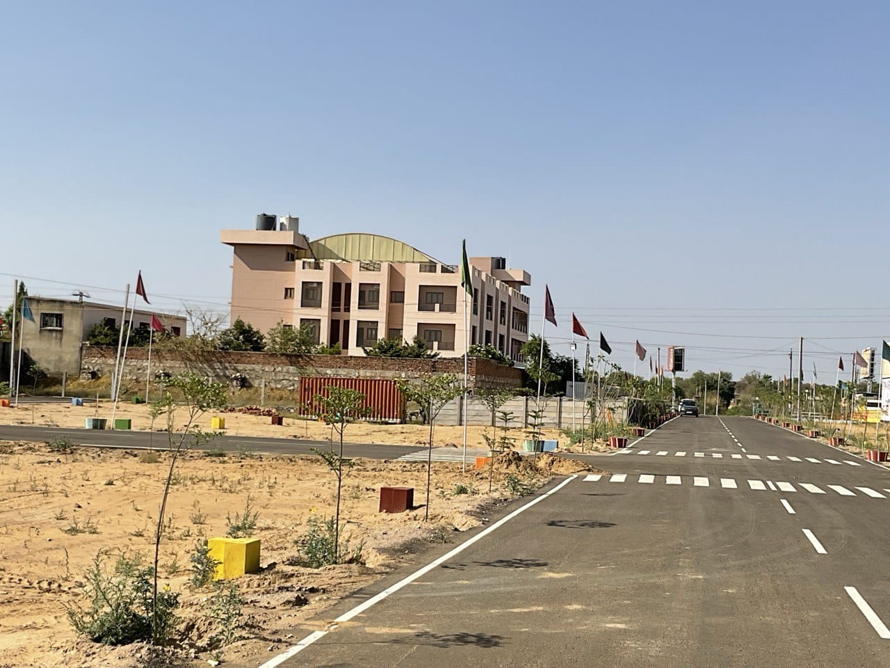 Shyam Aashiyana site infrastructure official photograph